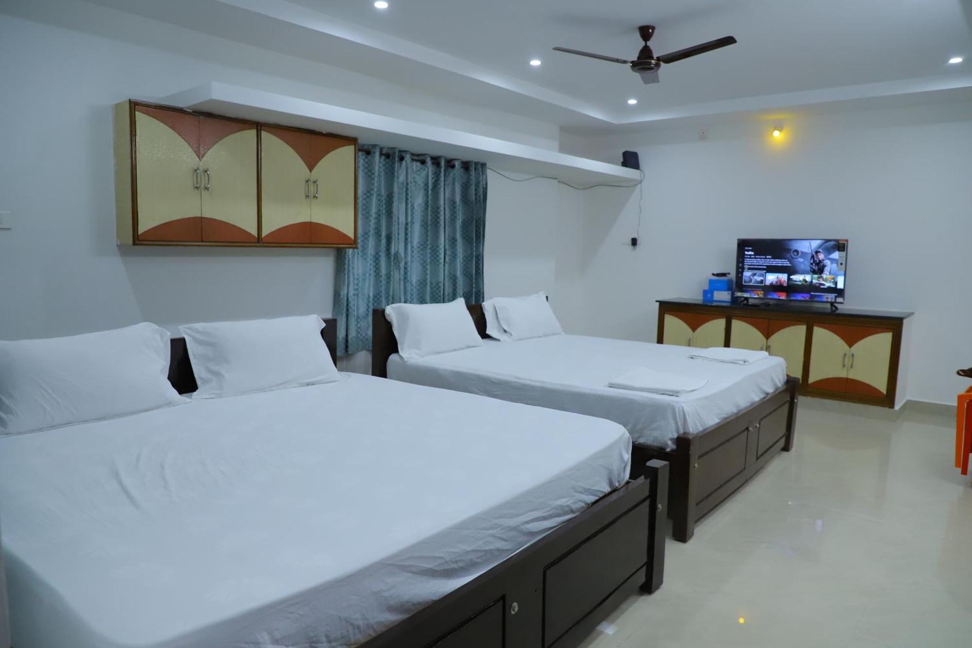 Nanda Mohan Homestay- Luxuries Ac Apartment Close To Alipiri Foothills-Kapila Teertham And Iskcon Temple تيروباتي المظهر الخارجي الصورة